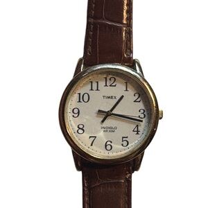 Men’s Tina’s Easy Reader brown band leather